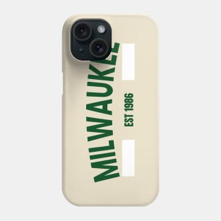 milwaukee est 1986 Phone Case