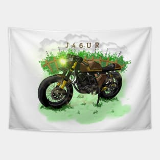 J46UR Motorcycle Tapestry