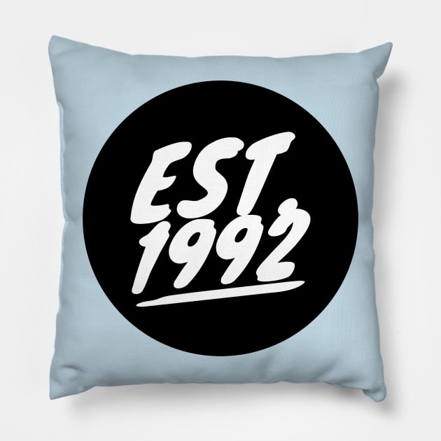 Est. 1992 Pillow by DanceItUp