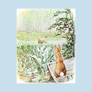 Peter Sees the Garden Gate - Beatrix Potter T-Shirt