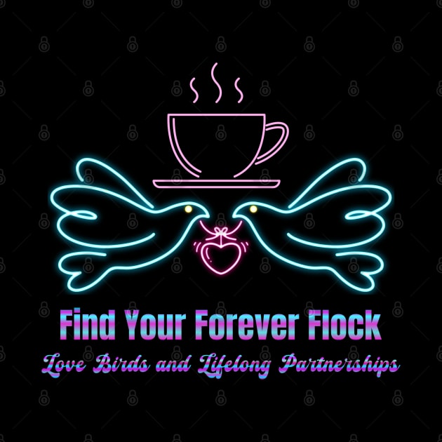 Find Your Forever Flock: Love Birds & Lifelong Partnerships (Coffee and Love Birds Motivation) by Inspire Me 