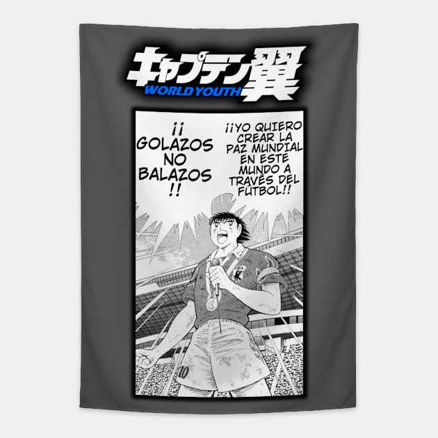 Captain Tsubasa World Youth - Golazos no Balazos Tapestry by Il Mercante