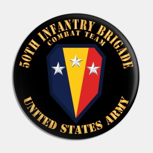 50th Infantry Brigade Combat Team - SSI - US Army X 300 Pin