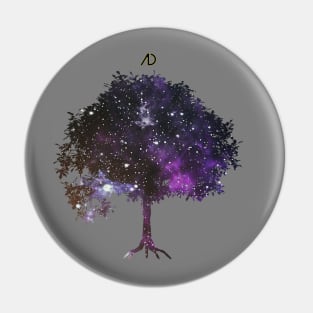 Tree of Galaxy Pin