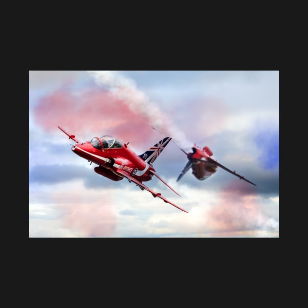 Reds Arrows Pass by aviationart