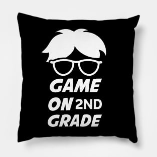 Game on grade 2ND shirt- Back To School-Video Game2nd Grade Level Video Game Pillow