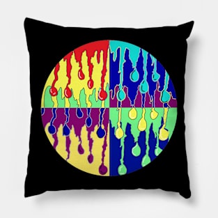 Urban Tag Drip spray Pillow