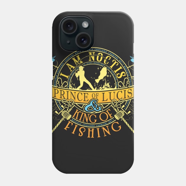 FFXV - A Reel Triumph (Gold) Phone Case by Nijuukoo