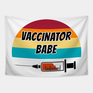 Vaccinator Babe Tapestry