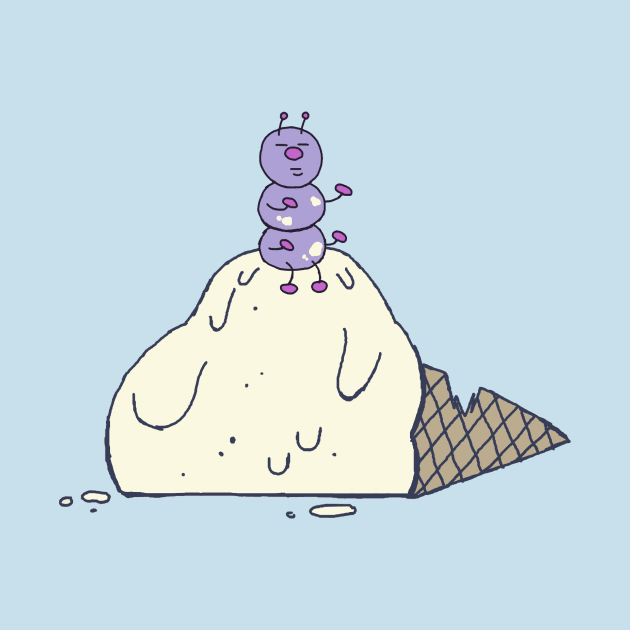 Icecream Worm by slugspoon