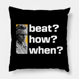 Beethoven funny Pillow