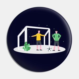 Sport Soccer Pin