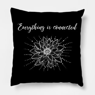 Everything is connected Pillow