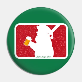 Santa Major League Brews Pin