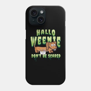 Hallo Weenie Dachshund Halloween Phone Case