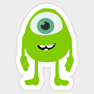 Mike Wazowski Stickers Teepublic