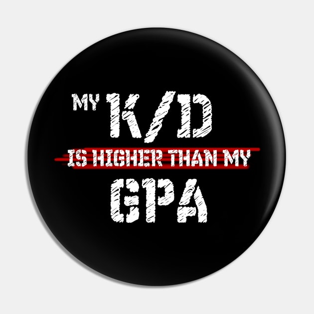 Esport Gamer - Video Game K/D Pin by TriHarder12