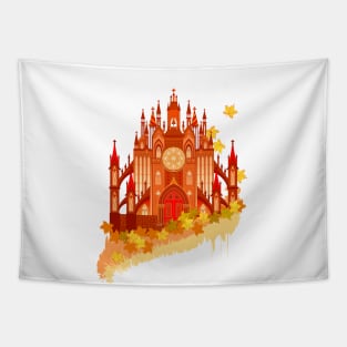 Fantasy gothic medieval kingdom Tapestry