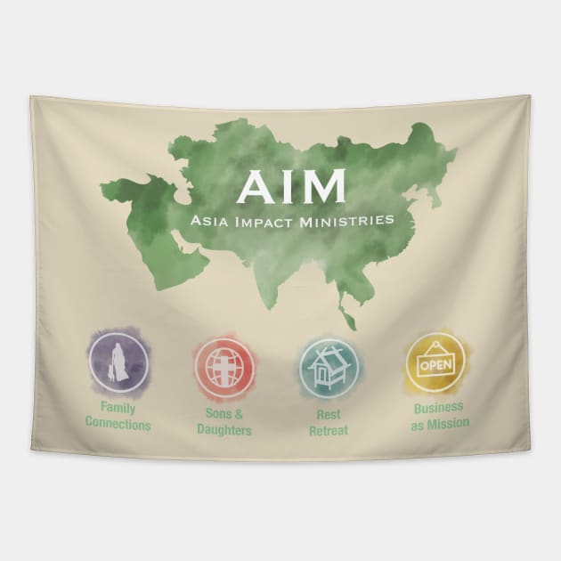 AIM Tapestry by Jesus Gang Apparel