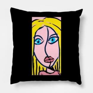 Picasso's Barbie Pillow