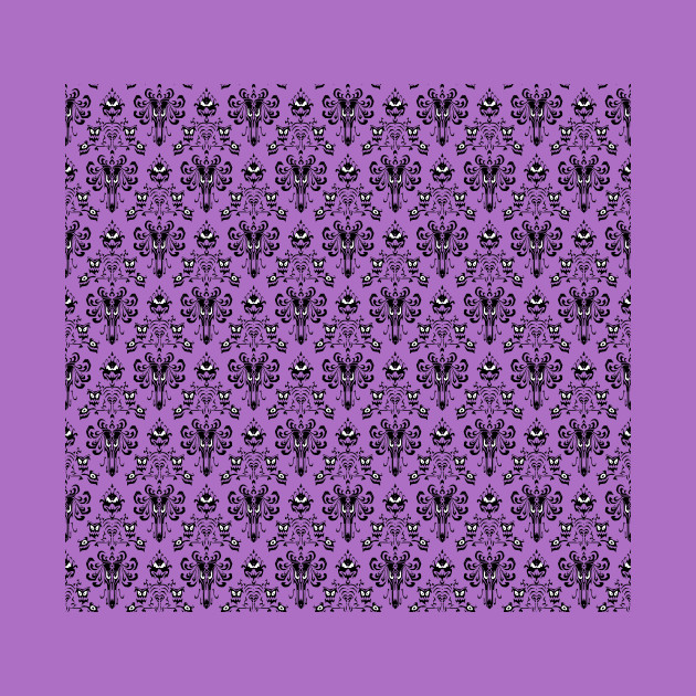 Haunted Pattern Wallpaper - Haunted Mansion - Phone Case