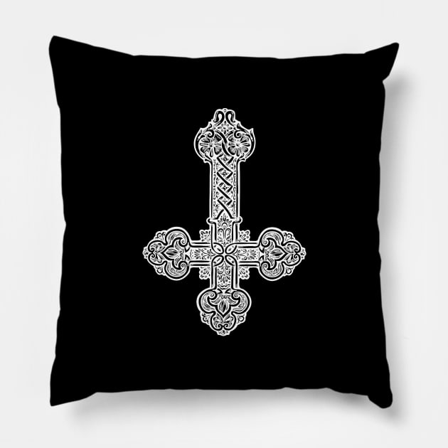 Inverted Cross Pillow by MarceloMoretti90