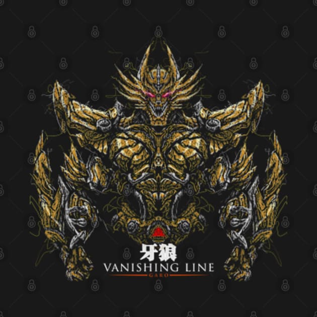 golden knight garo by VisualNoise