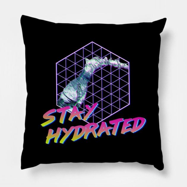 Stay Hydrated Pillow by giovanniiiii