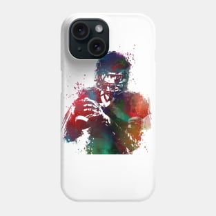 American football player #football #sport Phone Case