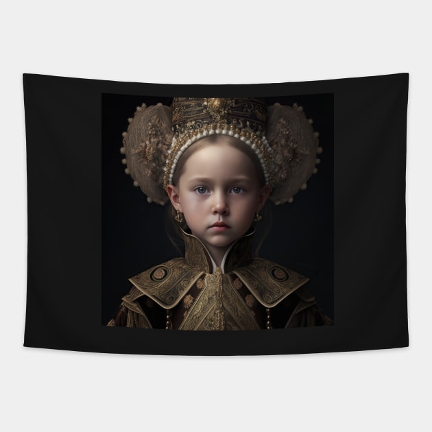 Living Dolls of Ambiguous Royal Descent Tapestry by daniel4510