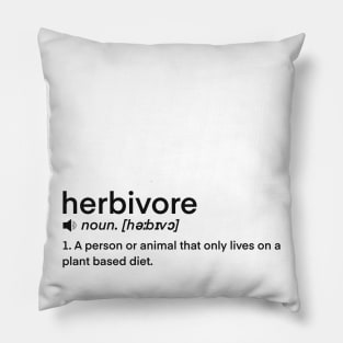 Dictionary Definition word- Herbivore Pillow