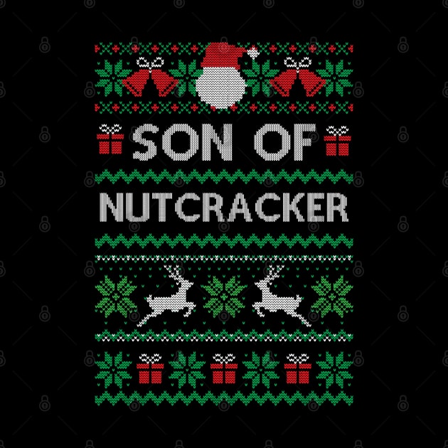 Son of a Nutcracker Funny Elf Christmas Design by drewbacca