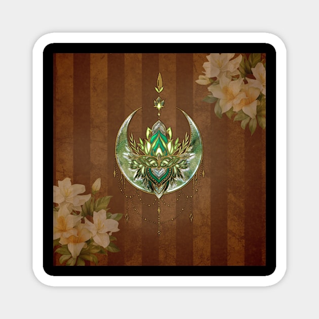 Wonderful elegant lotus blossom Magnet by Nicky2342