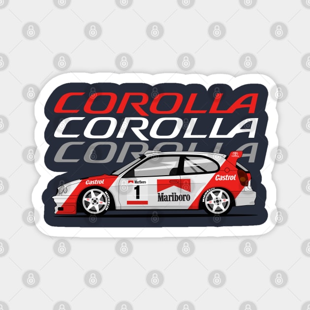 Corolla Rallye Magnet by shketdesign