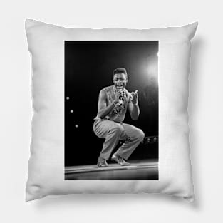 Keith Sweat BW Photograph Pillow