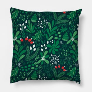 Christmas Plants Pillow