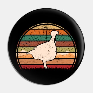 Turkey Sunset Pin