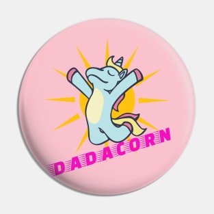 Dadacorn shirt Pin