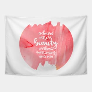 Admire others' beauty Tapestry