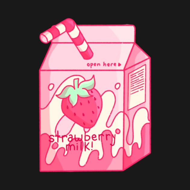 Strawberry Milk by novembersgirl