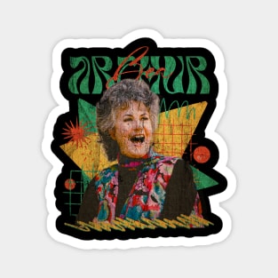 VINTAGE POP RETRO -Bea Arthur-  STYLE 70S Magnet