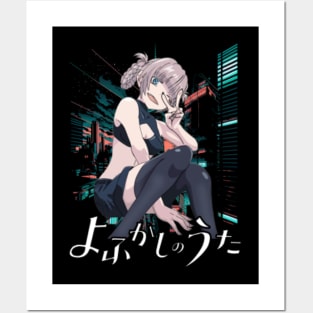 Yofukashi no Uta Anime Poster for Sale by roxannewhith