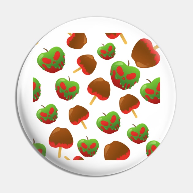 Poisoned and Caramelized Apple Pin by wearecrowned