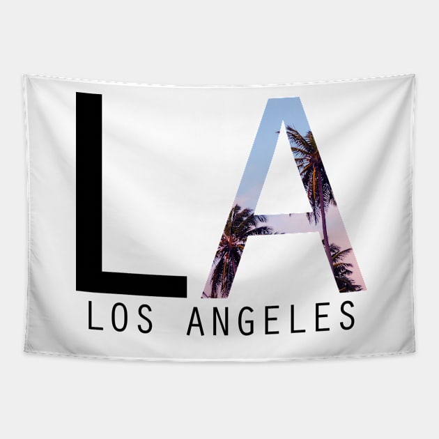 Los Angeles Tapestry by Meraki