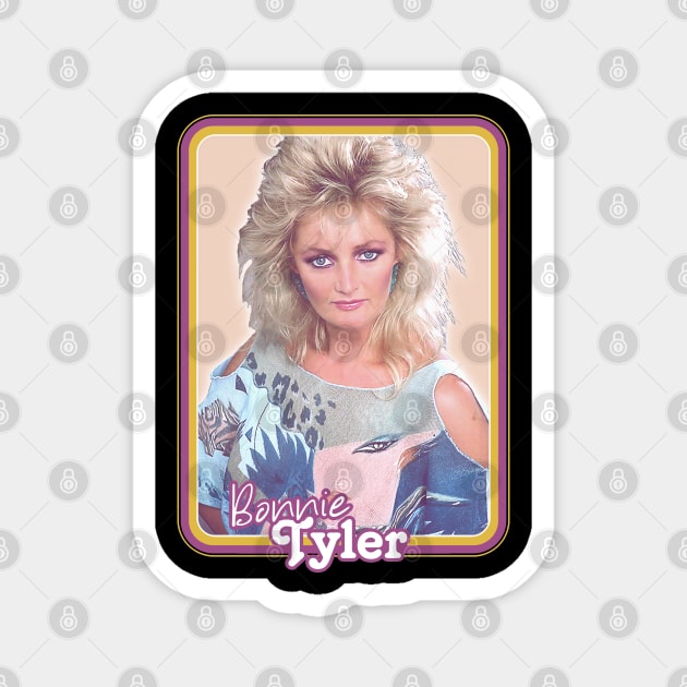 Bonnie Tyler \/\ 80s Style Fan Art Design Magnet by DankFutura