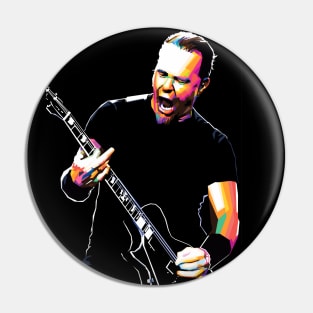 James Hetfield Pin