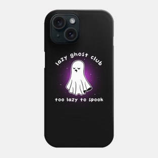 Lazy Ghost Club Phone Case