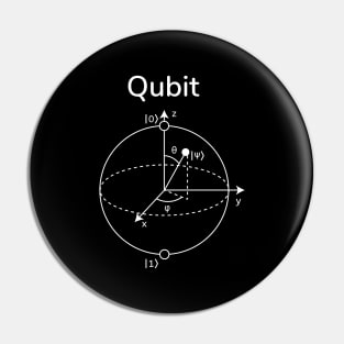 Qubit Quantum Bit Pin