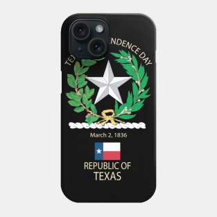 Texas Indepence Day  - State Emblem  X 300 Phone Case