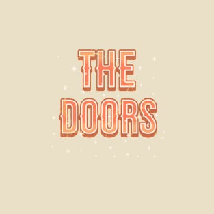 doors Text vintage T-Shirt